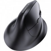Fortrek mouse ergonômico MERG15 Sem fio recarregável preto Dual mode 2.4GHz Bluetooth, Windows/MacOS