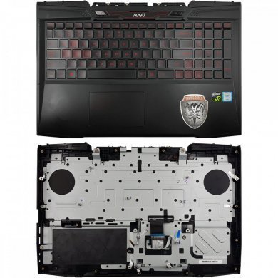METRN51CT0-5102 Carcaça palmrest Avell Titanium G1513 Fire V3x