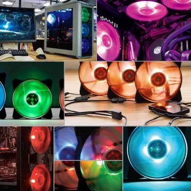 MFY-F4DN-08NPC-R1 Cooler Master Masterfan Pro 140 RGB