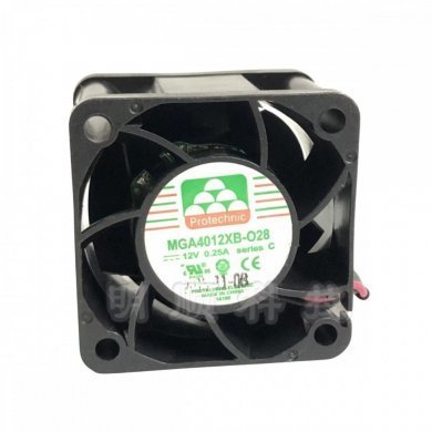 MGA4012XB-O28 Cooler Fan 12V 0.25A 40x40x28mm 2 fios