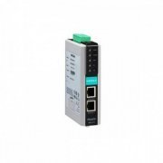 MOXA CONVERSOR 2 PORTAS RS232/422/485 Modbus TCP to Modbus Serial ASCII/RTU, Class 1 Div 2, DIN Rail, 15KV Sur