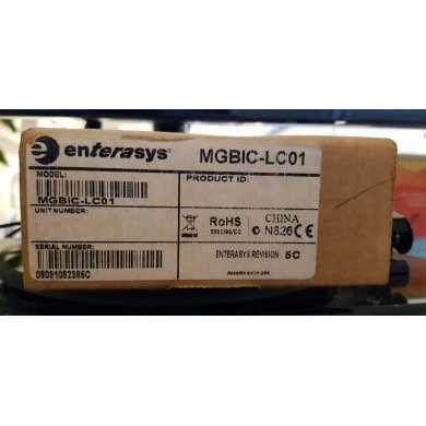 Enterasys transceiver 1000Base-SX LC 550m MMF