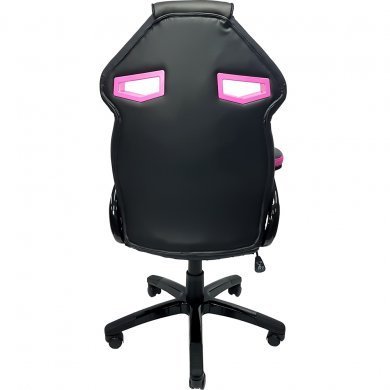 Mymax Cadeira Gamer MX1 Preto e Rosa