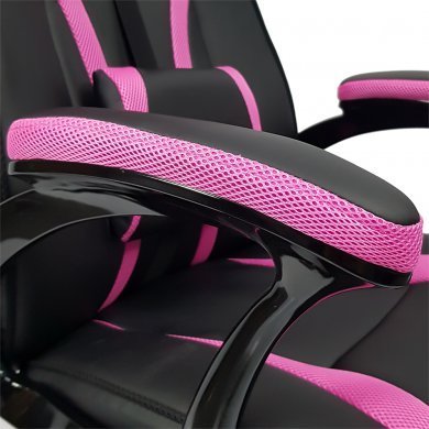 Mymax Cadeira Gamer MX1 Preto e Rosa