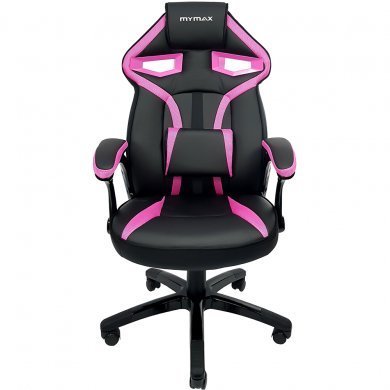 MGCH-8131/PK Mymax Cadeira Gamer MX1 Preto e Rosa
