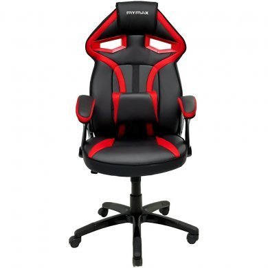 MGCH-8131/RD Mymax cadeira gamer MX1 preto e vermelho