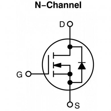 Mosfet N3 NCH 30V 2.1A SMD (Kit 5x unidades)