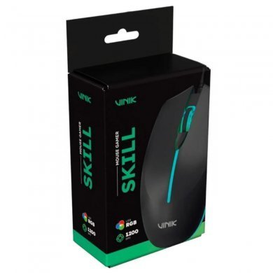 MGSKRGB Vinik mouse gamer Skill RGB 12000DPI LED 7 cores