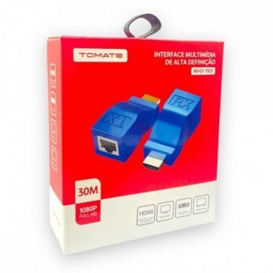 Tomate extensor HDMI 3D 30 metros para CAT5e CAT6