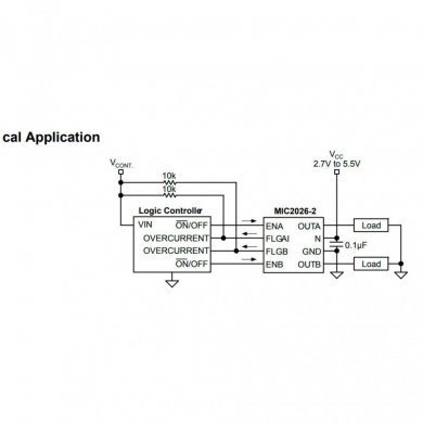 CI 2026-1YM chave de tensão SOIC8 SMD