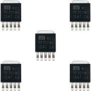 5x Ci Regulador de tensão linear ajustavel MIC 35302WD LDO ajustavel 1.24V a 5.4V 3A TO-252-5 - kit com 5 unid