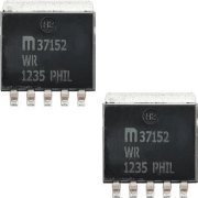 2x Regulador de tensão LDO ajustavel M37152 WR SPAK-5 saída de 1.24V a 5.5V x 1.5A / marcação no componente: M