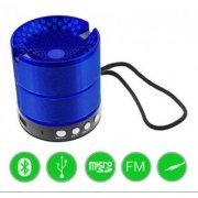 Mini Speaker 882 caixa de som para smartphone com entrada USB, cartão micro SD, entrada Auxiliar P2, Rádio FM