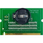 Placa de teste para slot mini-PCIe de notebook testa circuito aberto ou curto circuito no chipset ponte norte