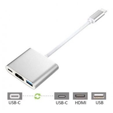 MJ1K2AM/A Adaptador Compátivel Apple USB-C