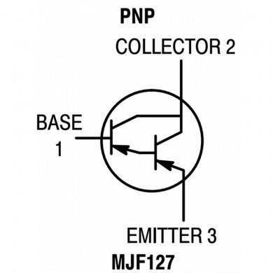 Transistor darlington 5A 100V TO220 PTH (Kit 2x)