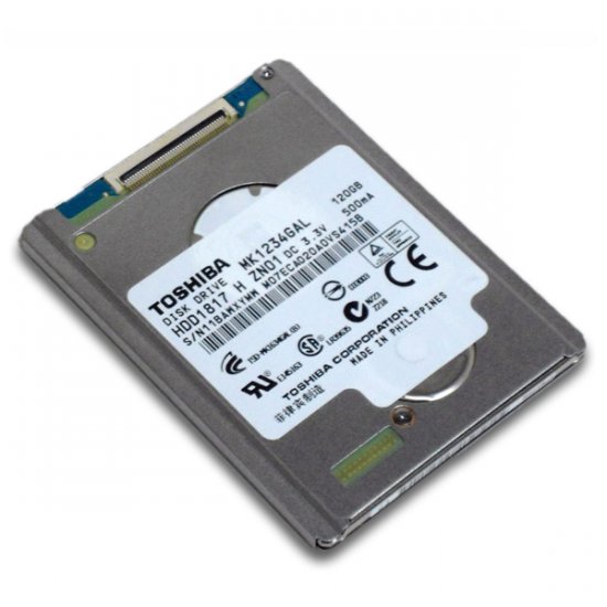 MK1234GAL HD Zif Toshiba 120GB 4200RPM 1.8 Pol