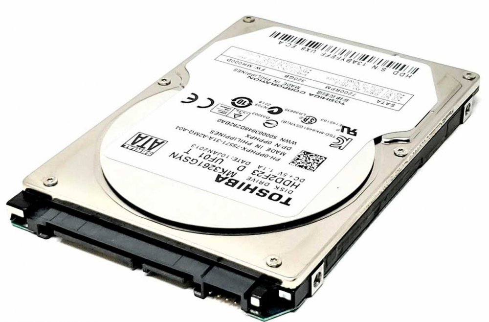 MK3261GSYN HD Toshiba 320GB SATA II 7200RPM 2.5 Polegadas