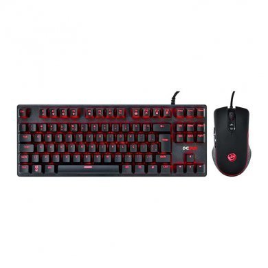 PCYES Kit Teclado Mecânico + Mouse MLK50LR