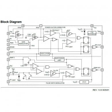 ML4800CP IC PFC PWM Controller Combo PDIP-16