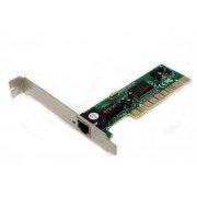 Placa de Rede Mymax MLAN/N310S 10/100Mbps PCI 32 bits Conexão: 1 x Ethernet (LAN / RJ-45), Taxa de transferênc