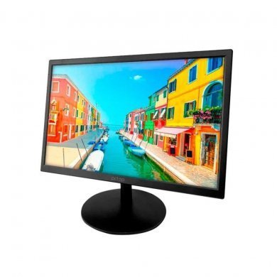 PCTop Monitor LED Slim 18,5 polegadas 60HZ Vesa