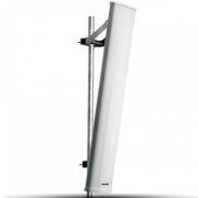 Antena Painel Aquário Setorial 17dbi 2.4GHz 90° Vertical Externa