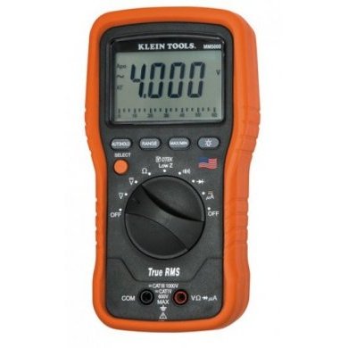 MM5000 Klein Tools Multímetro True RMS Auto Ranging