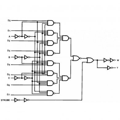 MM74HC151M CI MM74HC multiplexador 8CH SOIC16 SMD (Kit 5x)
