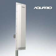 Antena Setorial Aquário MM-2412S90 - 2.4 Frequência: 2.4 - 2.5 GHz, Ganho: 12 dBi ± 1 dB, Conector: N Fêmea, P