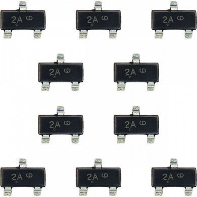 MMBT3906LT1G 10x transistor bipolar PNP BJT 250Mhz 40V 200mA