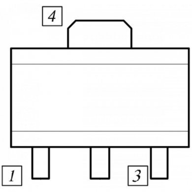MMICAP112 CI AP112 amplificador operacional SOT89 (Kit 5x un)