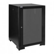 WJ Moreira mini rack parede 8U 19pol 570mm  fundo e laterais removíveis, teto com furação para 2 ventiladores 