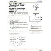 5x Optoacoplador D217 de 2 canais 2.5kV SOIC-Narrow-8 marcação no componente: D217
