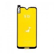 Película 5D Gel para Motorola Moto G7/G7 PLUS Flexível, Borda Preta
