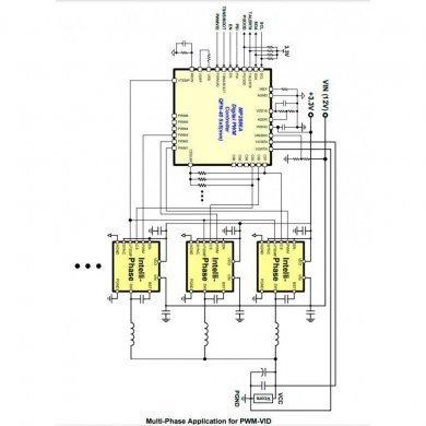 CI MP2886A PWM PWM-VID NVIDIA (Kit com 6 und)