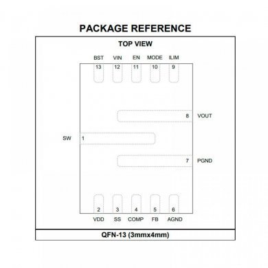 MP3431 Monolithic Power Systems MP3431GL-Z 21A QFN-13