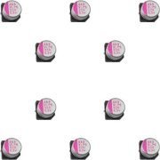 20x Capacitor Eletrolitico Polimero de Aluminio 220uF 6.3V SMD 6.3 x 4.2mm / marcação no componente 4A3 VLPS 2