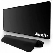 Anxin mousepad speed extra large 90x40cm preto com bo ...
