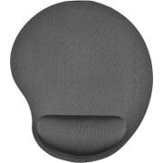 Mousepad Ergonômico com Apoio de Pulso em Gel 23x19cm preto