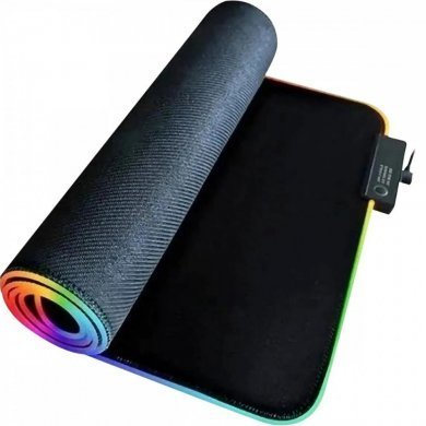 Exbom mousepad gamer 80x30 com LED RGB