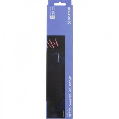 MPG101-AZ Fortrek mouse pad gamer speed 32x24 azul e preto