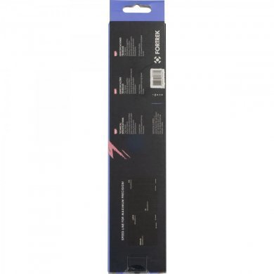 MPG101-VM Fortrek mouse pad gamer speed 32x24 vermelho e preto