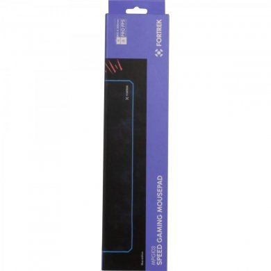 MPG103-VM Fortrek mouse pad gamer speed 80x30 vermelho e preto