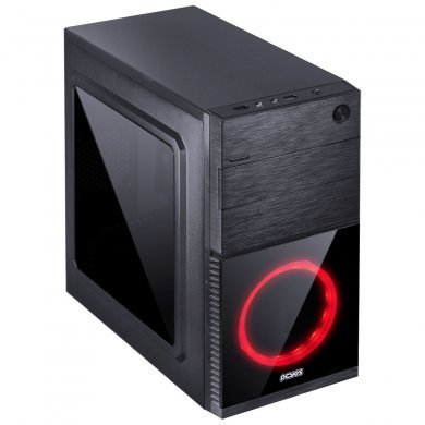 MRCPTVM1FCA PCYes Gabinete Mercury Mid Tower Preto