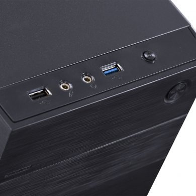 MRCPTVM1FCA PCYes Gabinete Mercury Mid Tower Preto