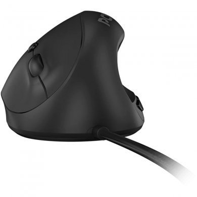 MRSC01 Pcyes mouse ergonomico Rest Silent click 2400DPI Preto