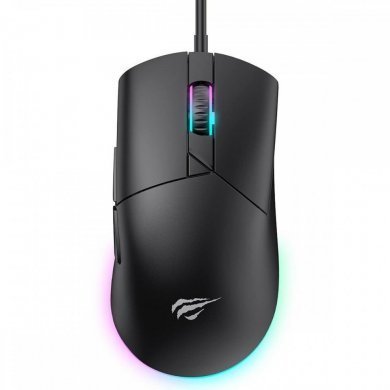 Havit mouse gamer 7 botões RGB 8000DPI USB preto