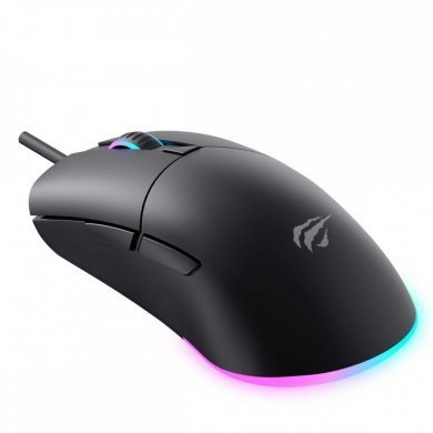 Havit mouse gamer 7 botões RGB 8000DPI USB preto