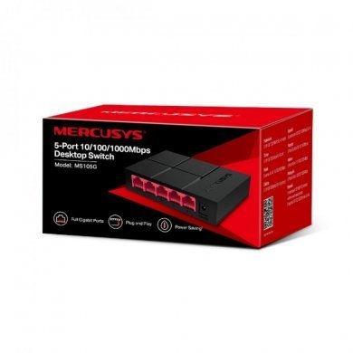 Mercusys Switch FULL Gigabit 5x 10/100/1000Mbps